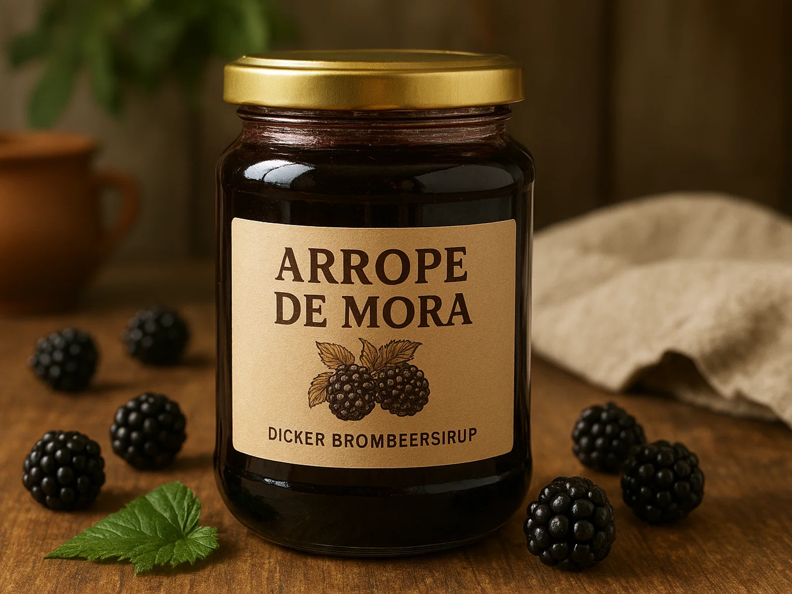 Arrope de Mora – Dicker Brombeersirup