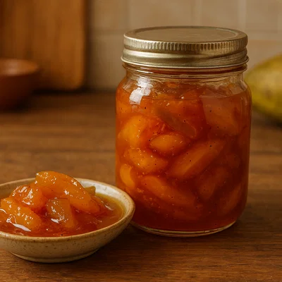 Dulce de Babaco – eingekochte Babaco-Frucht