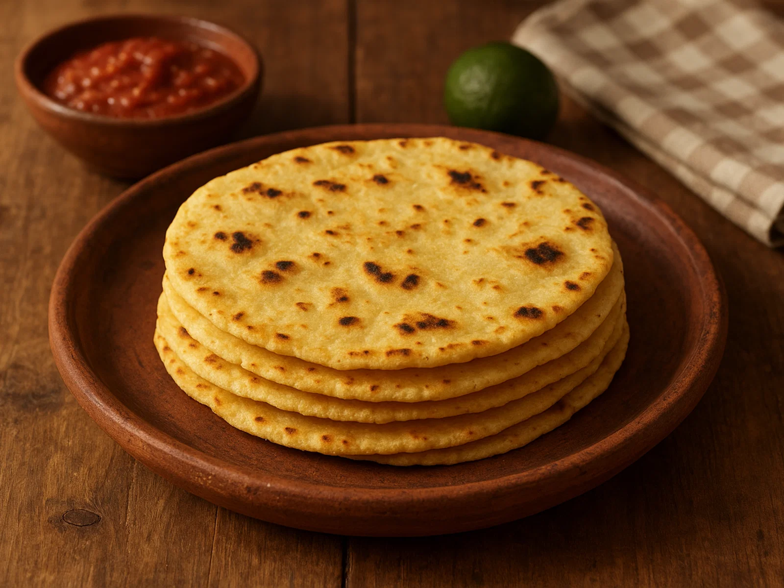 Tortillas de Tiesto – Auf Tonplatte gebackene Maisfladen