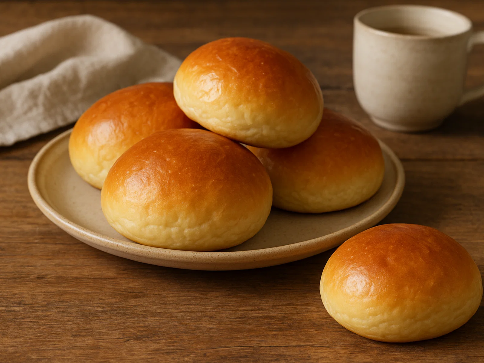 Pan de Leche – Weiche spanische Milchbrötchen