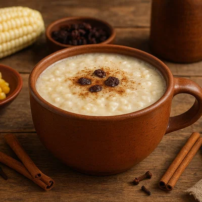 Morocho – ecuadorianisches Mais-Milch-Getränk