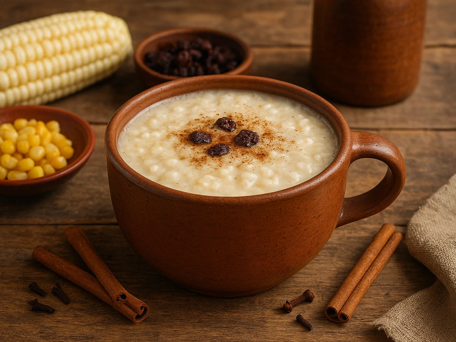 Morocho – ecuadorianisches Mais-Milch-Getränk