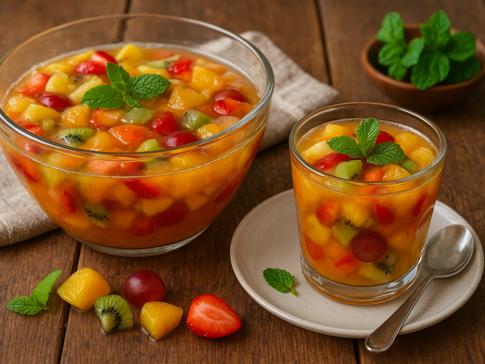 Come y Bebe – Spanischer Trink- und Löffel-Fruchtsalat