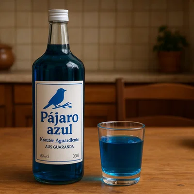 Pájaro azul – Kräuter-Aguardiente aus Guaranda