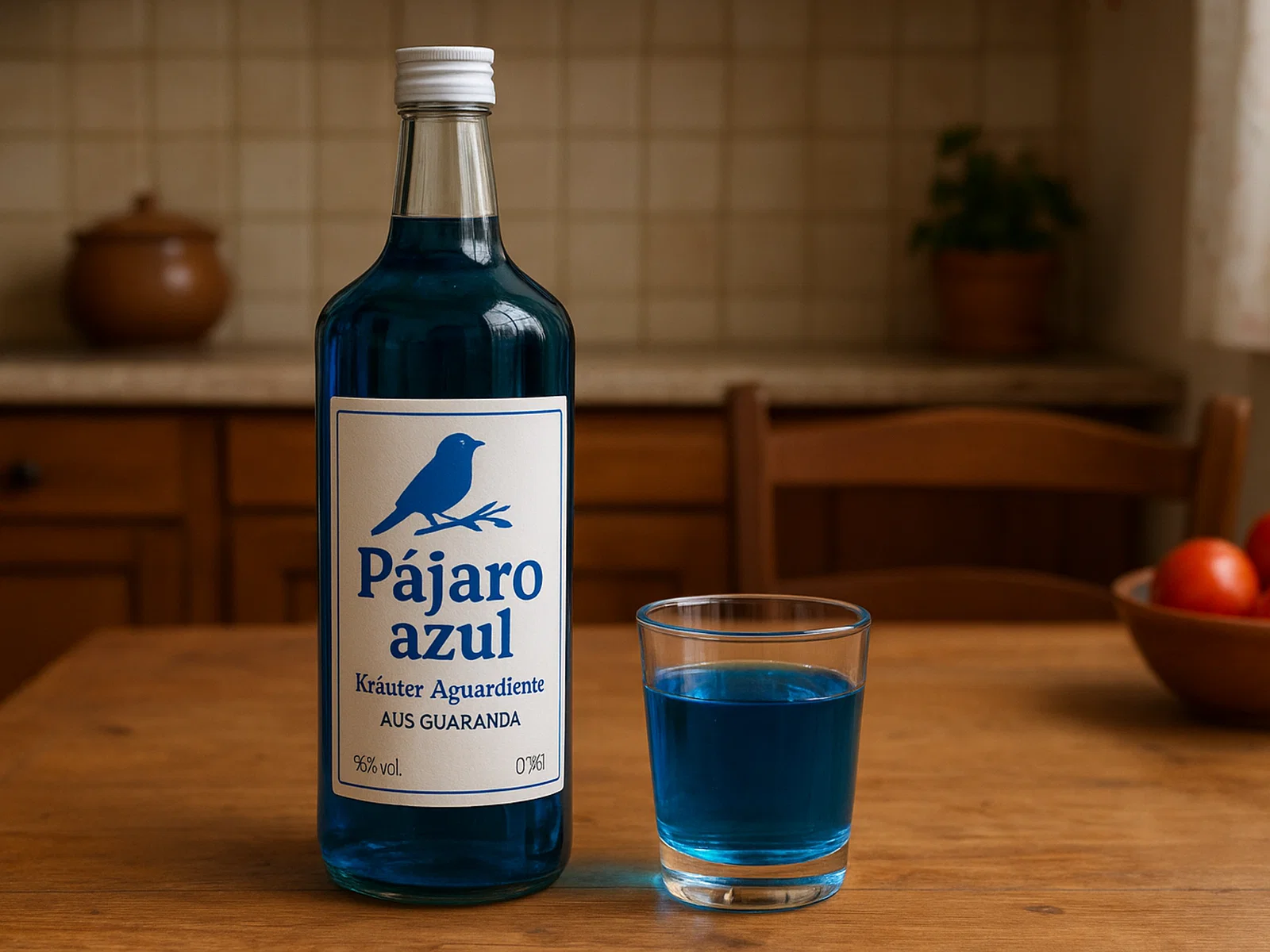 Pájaro azul – Kräuter-Aguardiente aus Guaranda