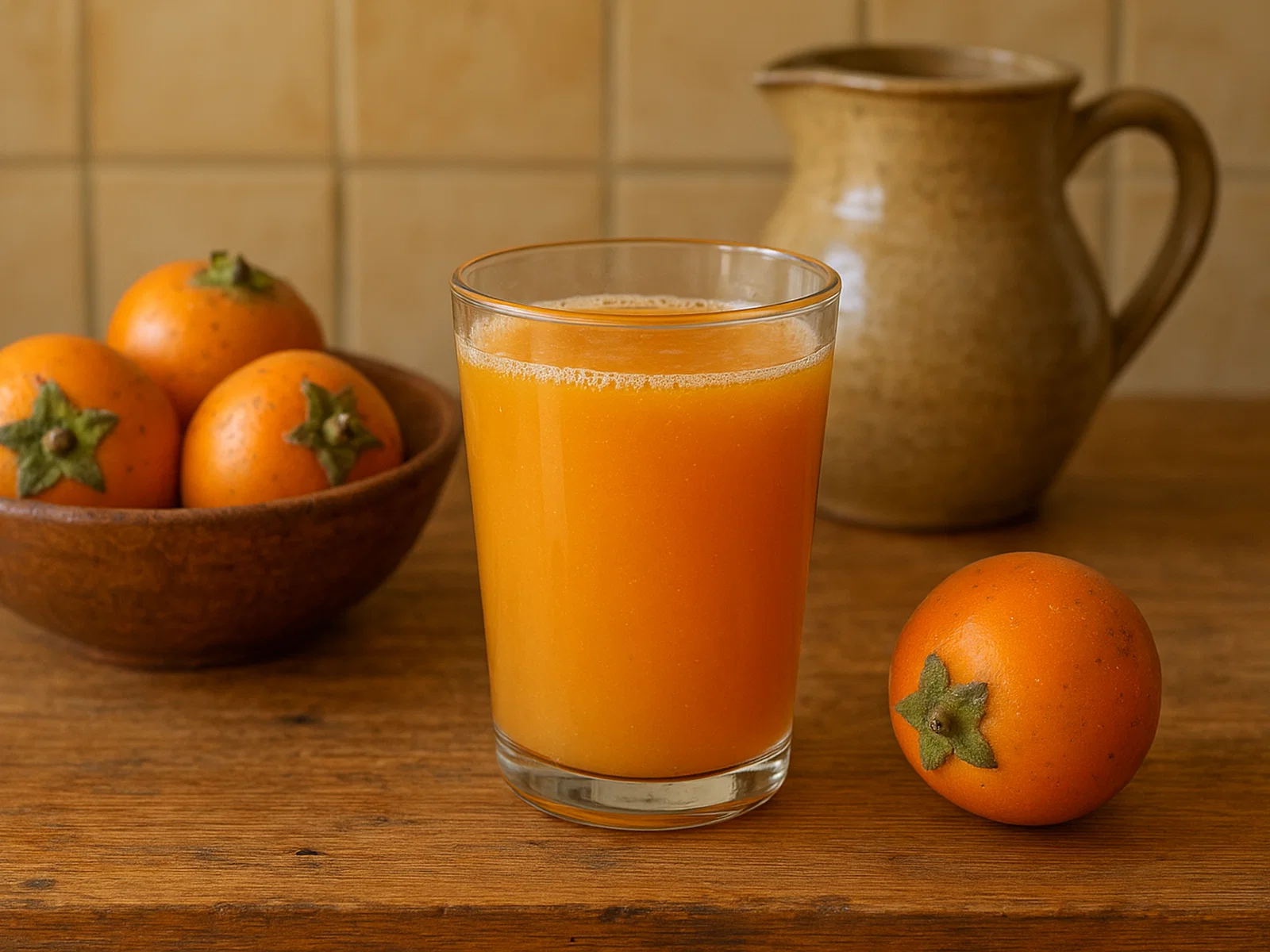 Jugo de Naranjilla (Frischer Naranjilla-Saft)