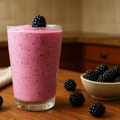Batido de Mora – Kolumbianischer Brombeer-Milchshake