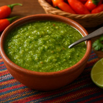 Ají criollo – scharfe ecuadorianische Chilisauce