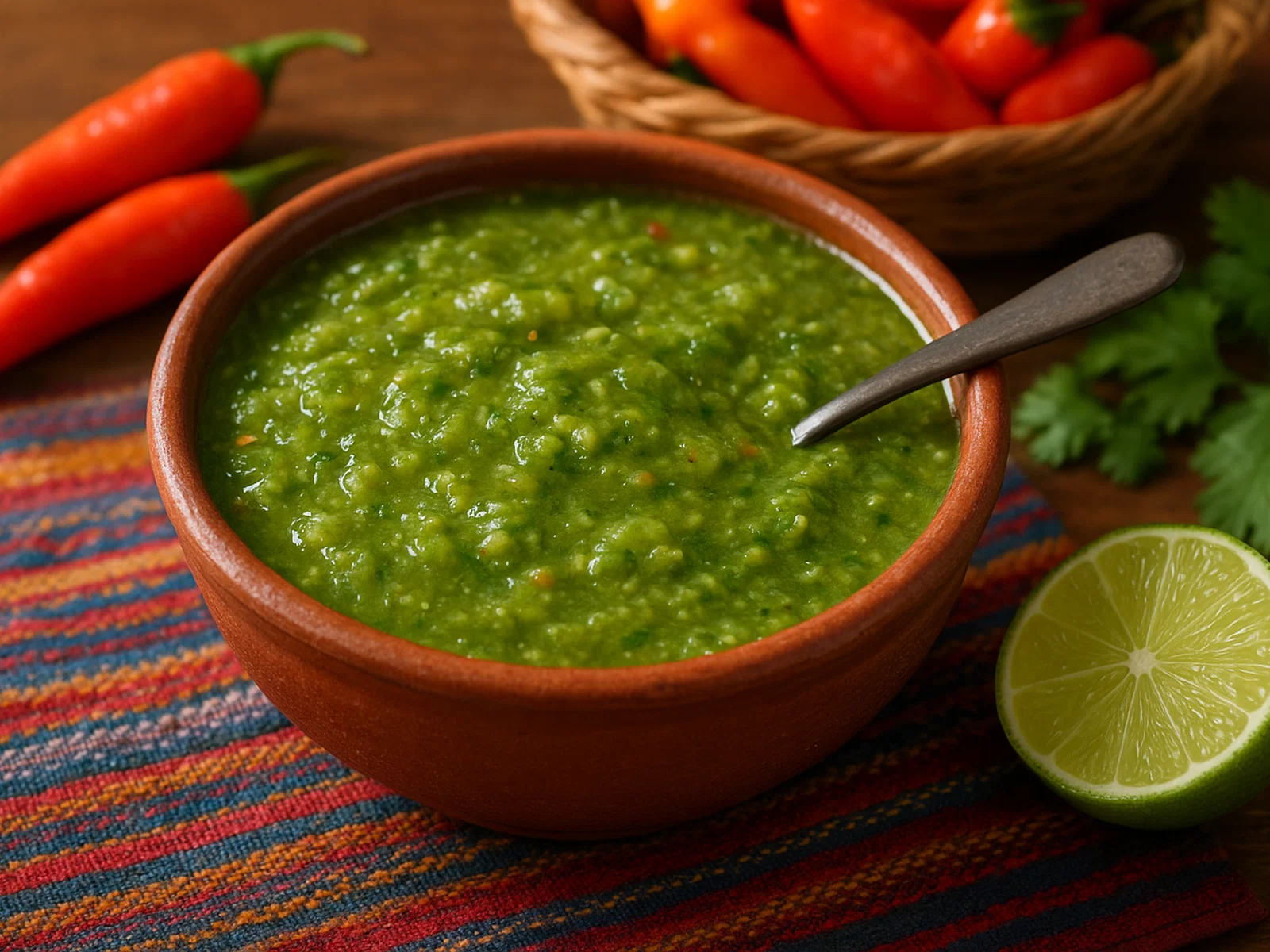 Ají criollo – scharfe ecuadorianische Chilisauce