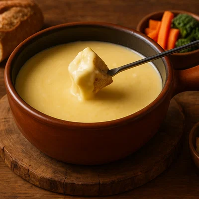 Fonduta valdostana (Käsefondue mit Fontina)