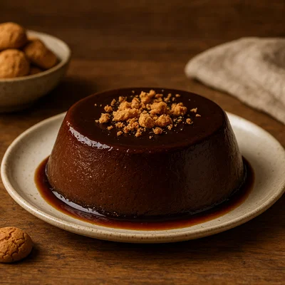 Bunet – piemonteser Schokoladen-Amaretti-Pudding