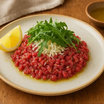Carne cruda all’albese – Piemonteser Rindertatar