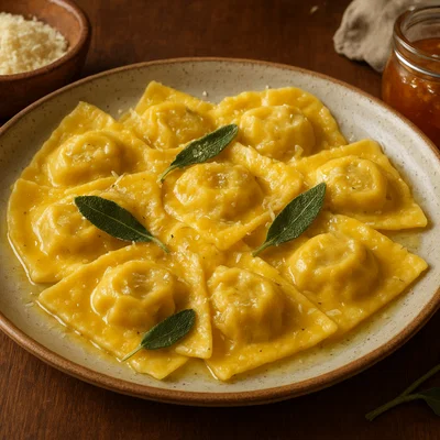 Tortelli di zucca aus Mantua
