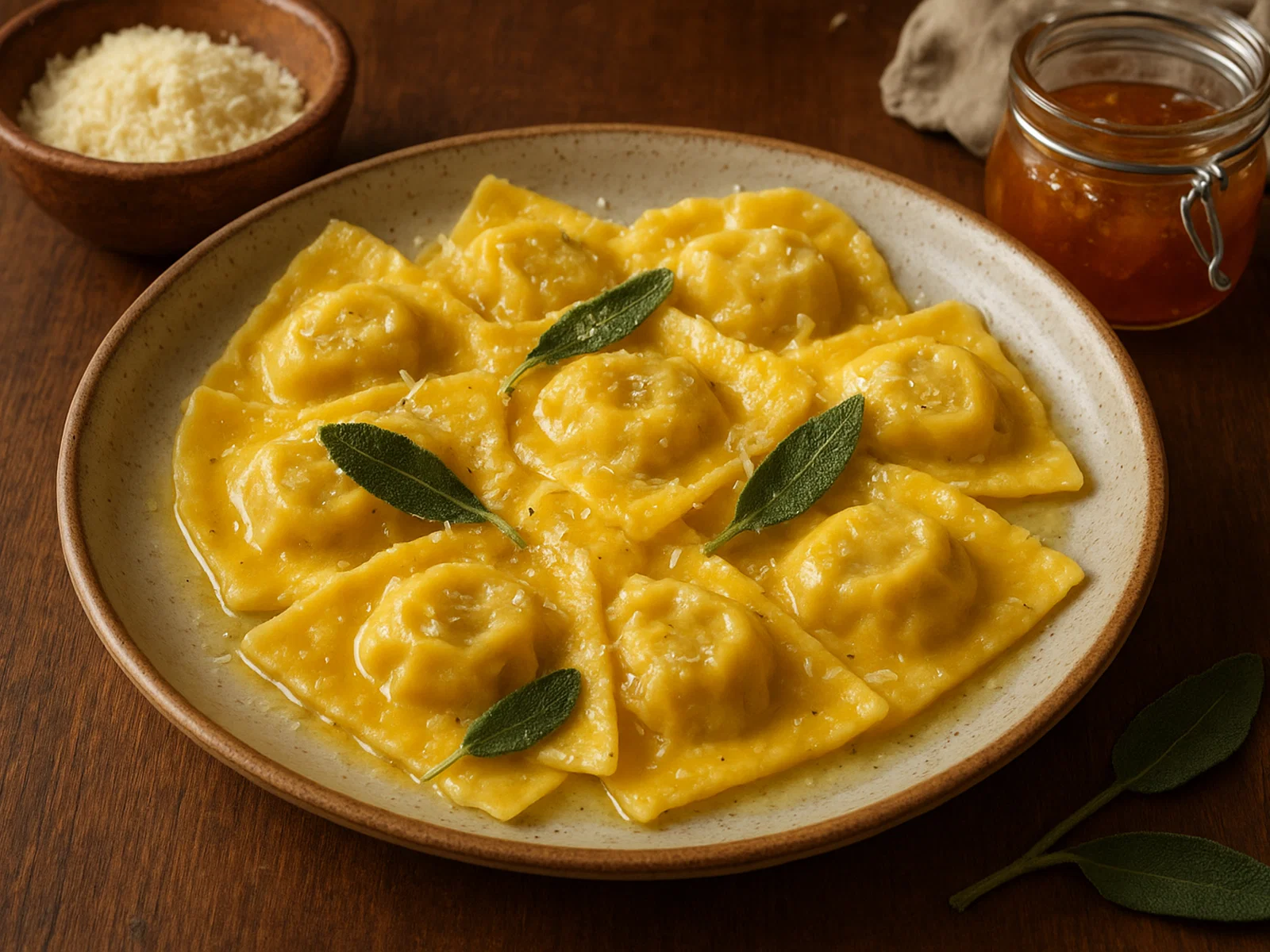 Tortelli di zucca aus Mantua