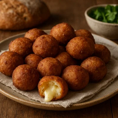 Sciatt – Frittierte Buchweizenkrapfen mit Käsekern