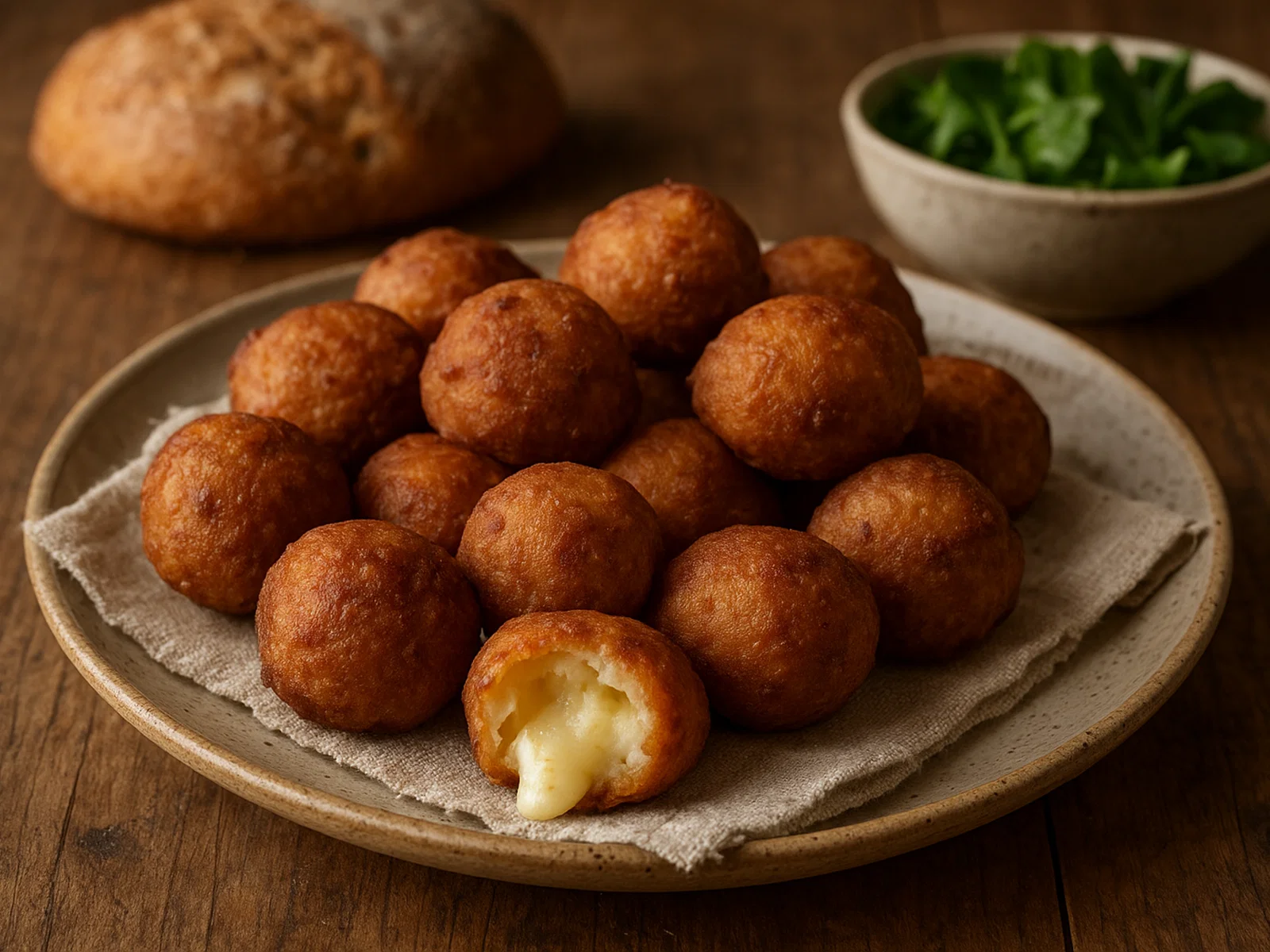 Sciatt – Frittierte Buchweizenkrapfen mit Käsekern