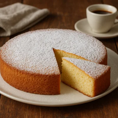 Torta Paradiso – feiner Sandkuchen aus Pavia