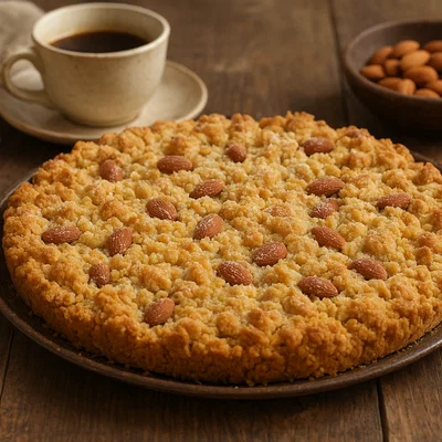 Sbrisolona mantovana – krümeliger Mandelkuchen aus Mantua