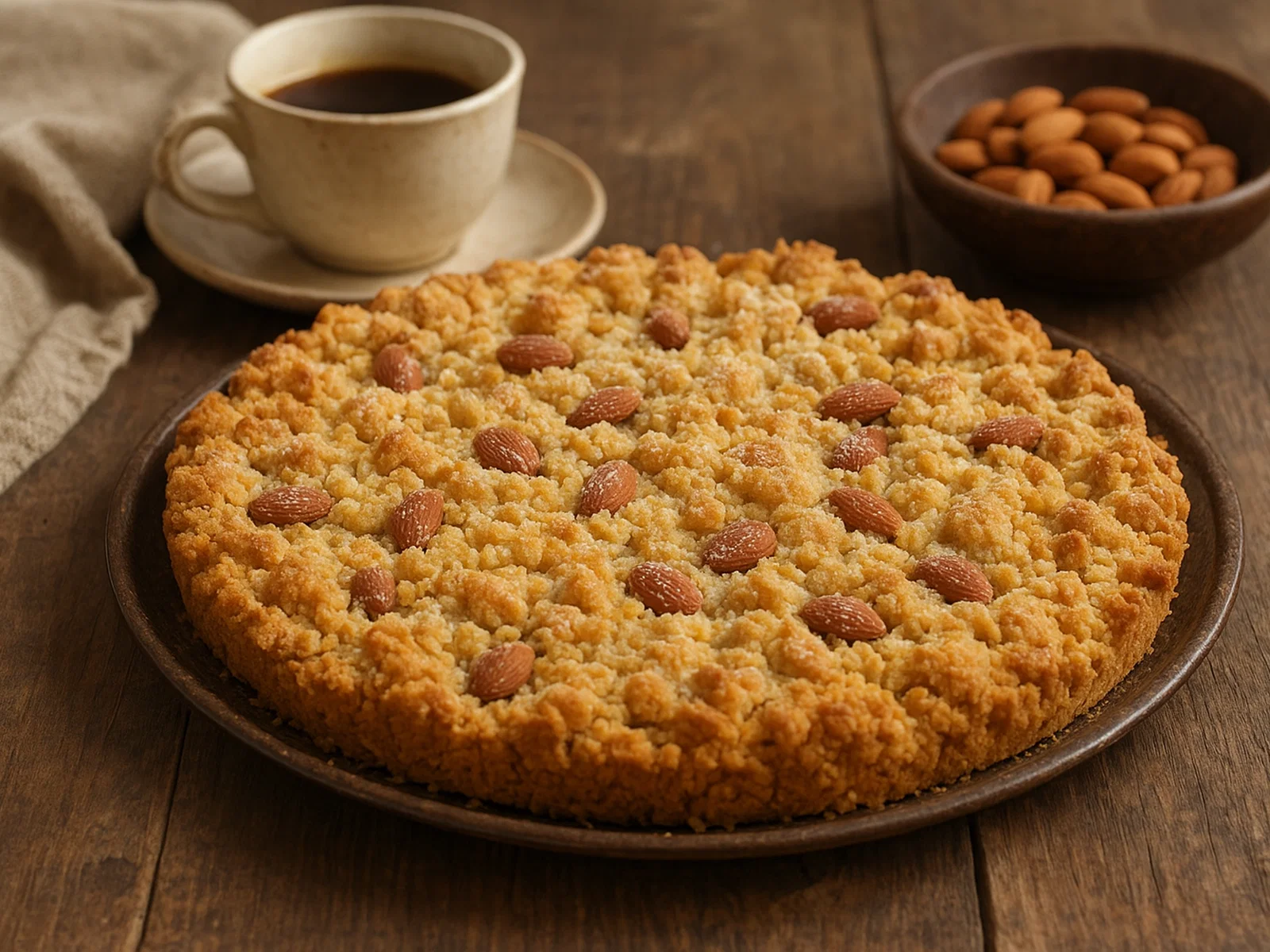 Sbrisolona mantovana – krümeliger Mandelkuchen aus Mantua