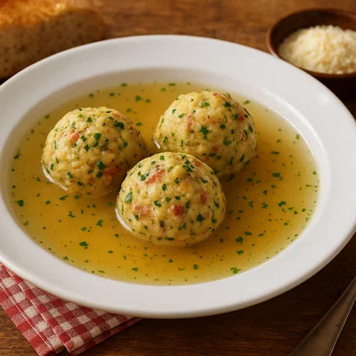 Canederli allo Speck – Südtiroler Speckknödel