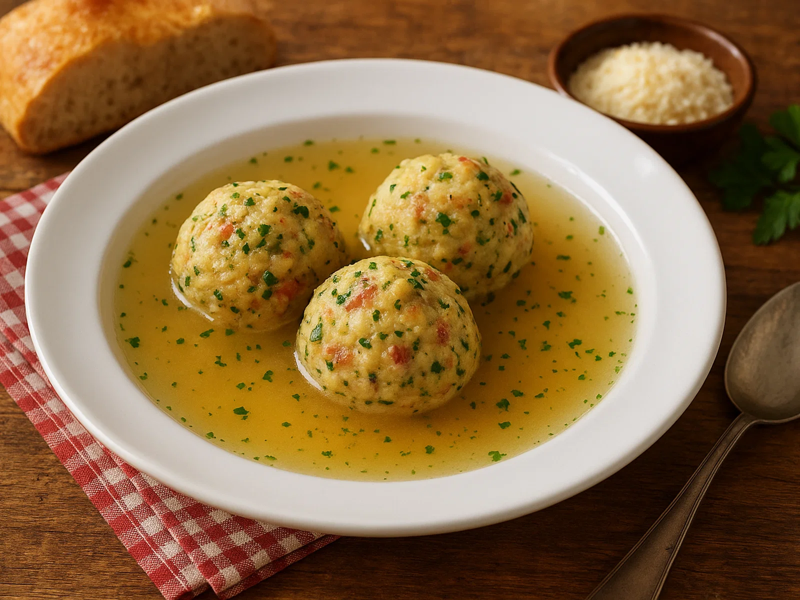 Canederli allo Speck – Südtiroler Speckknödel
