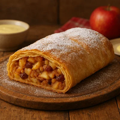 Strudel di mele – klassischer Apfelstrudel mit hauchdünnem Teig