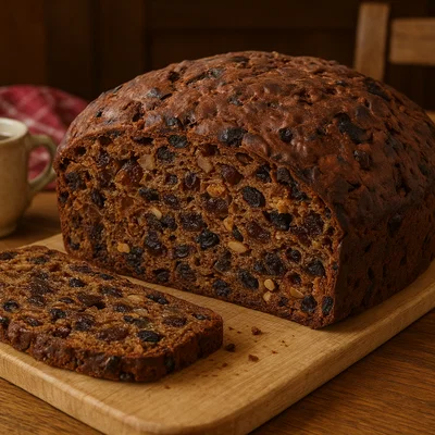 Südtiroler Zelten (Pane Frutta) – Weihnachts‑Früchtebrot