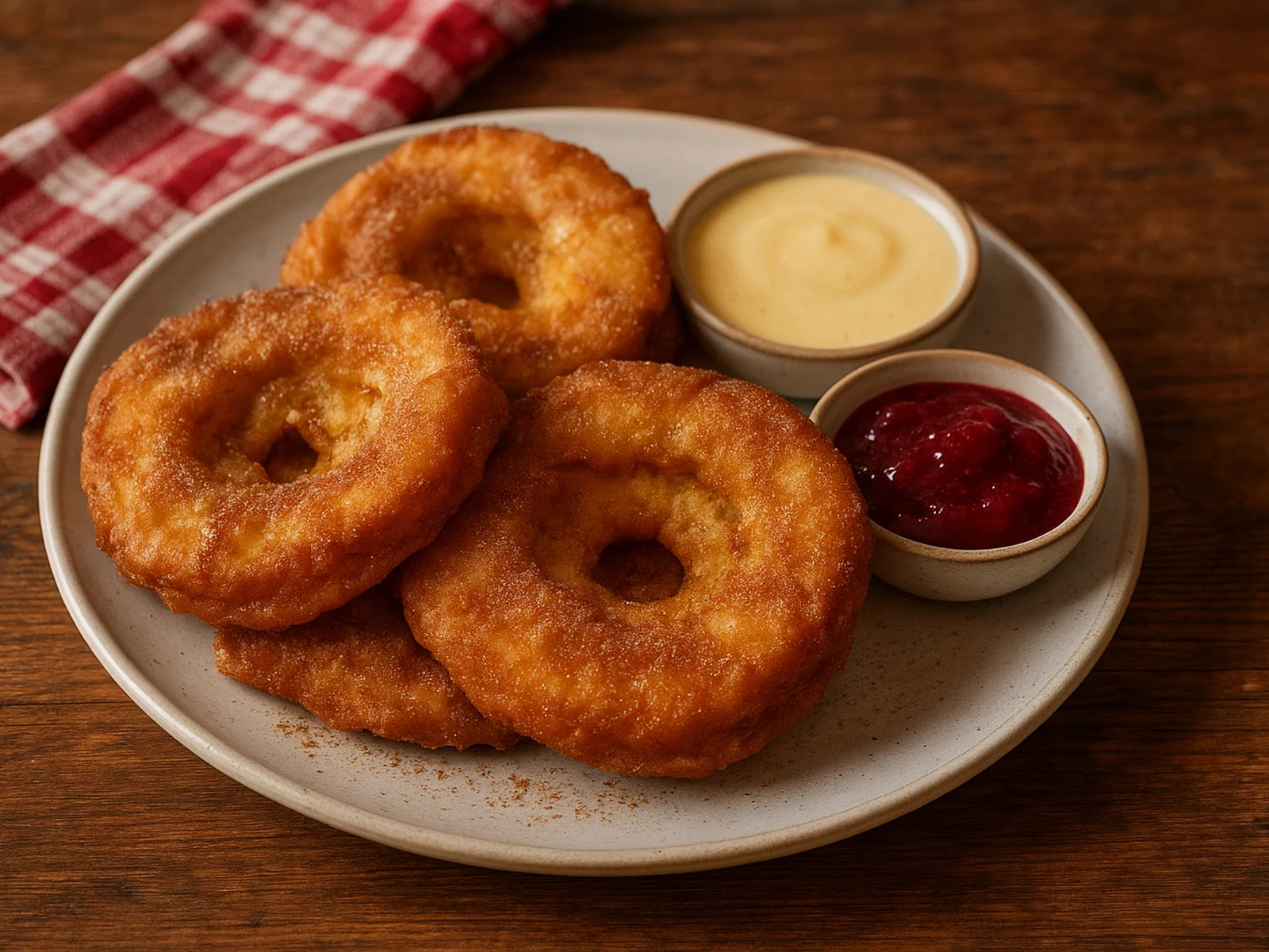 Apfelkiachl – Tiroler Apfelkrapfen