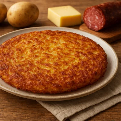 Tortel di Patate (Trentiner Kartoffelpuffer)