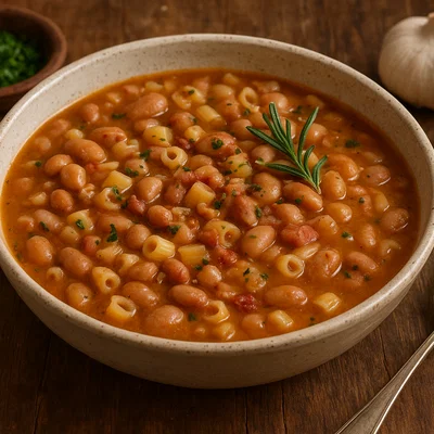 Pasta e fagioli alla veneta