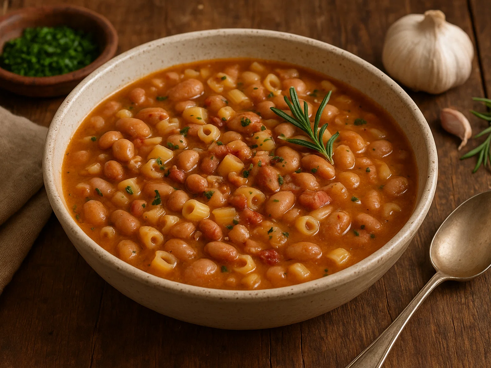 Pasta e fagioli alla veneta