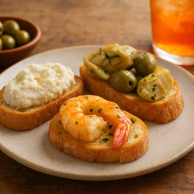Cicchetti veneziani – drei klassische Häppchen
