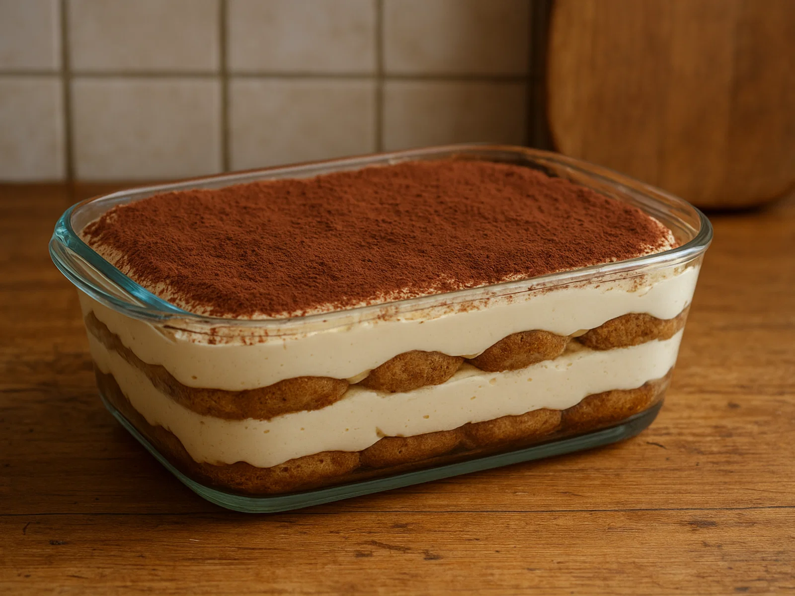 Klassisches Tiramisù ohne Ei