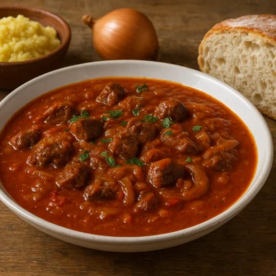Goulash triestino – Triestiner Gulasch nach habsburgischer Tradition