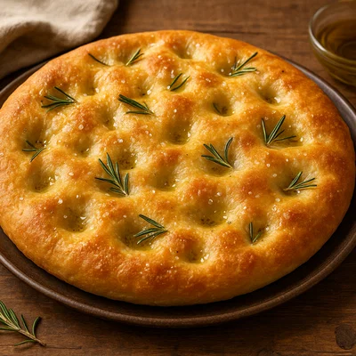 Focaccia genovese – ligurisches Olivenölbrot