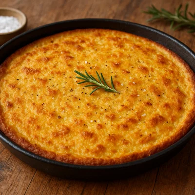 Farinata di ceci – knuspriger Kichererbsenfladen aus dem Ofen