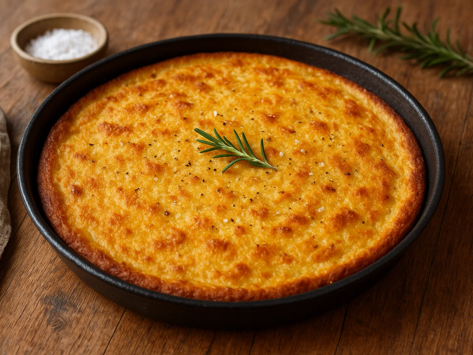 Farinata di ceci – knuspriger Kichererbsenfladen aus dem Ofen