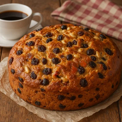 Pandolce genovese – Genueser Früchtebrot