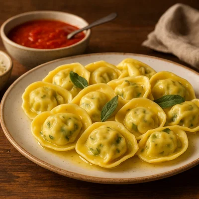 Tortelloni di Ricotta e Spinaci