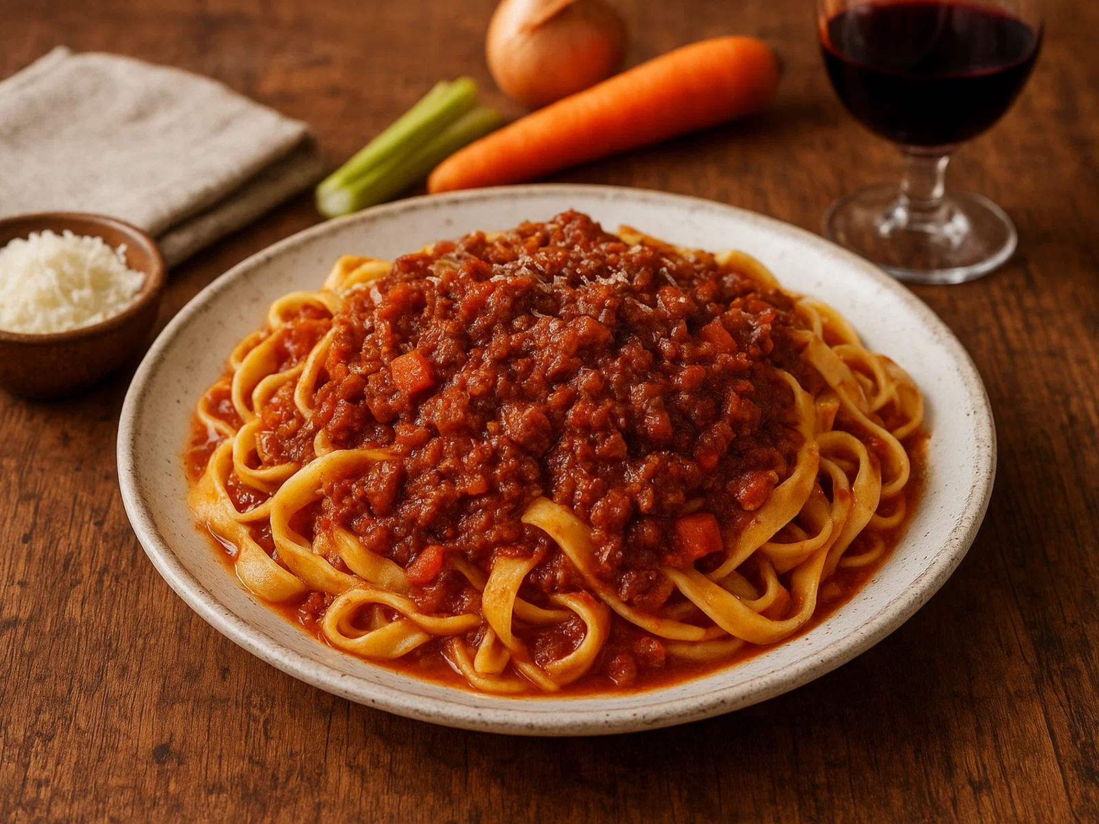 Tagliatelle al ragù bolognese