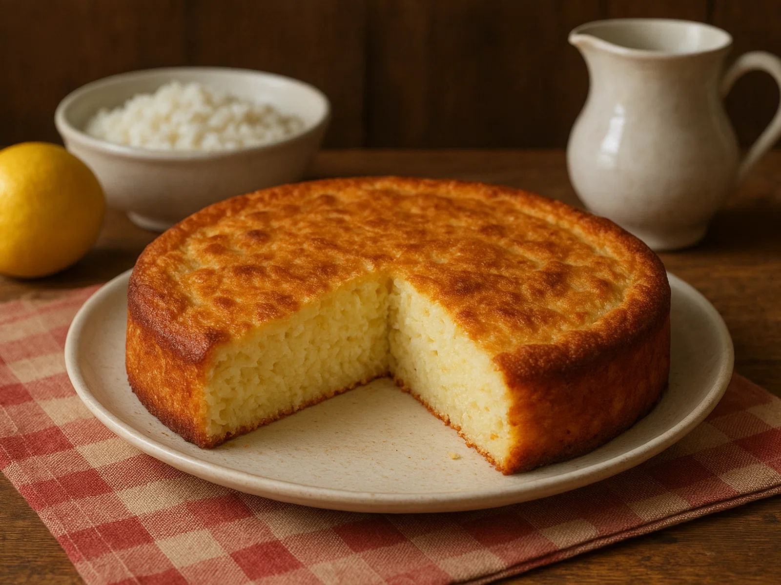 Torta di riso ferrarese – Reiskuchen aus Ferrara