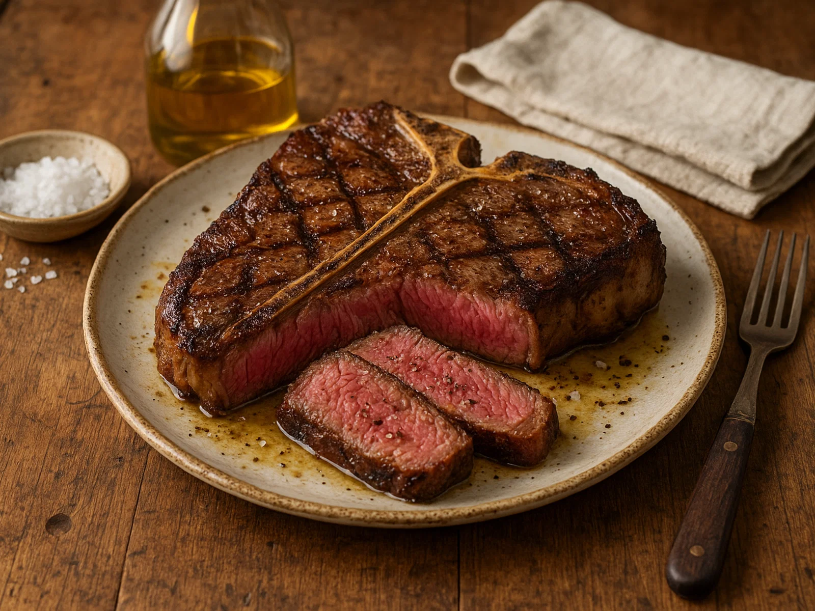 Bistecca alla fiorentina (T‑Bone-Steak nach florentinischer Art)