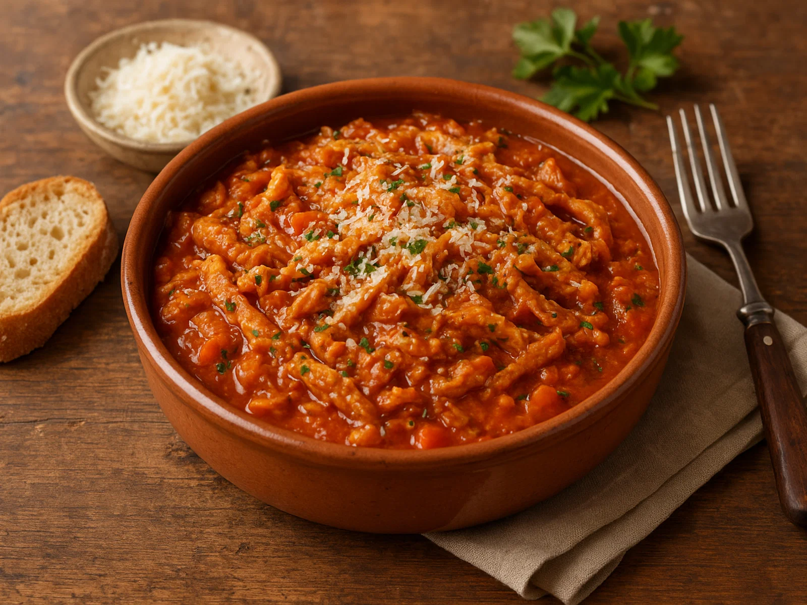Trippa alla fiorentina – Florentiner Kutteln in Tomatensauce
