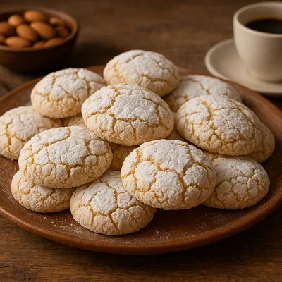 Ricciarelli senesi – weiche Mandelplätzchen aus Siena