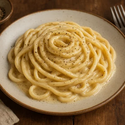 Pici cacio e pepe