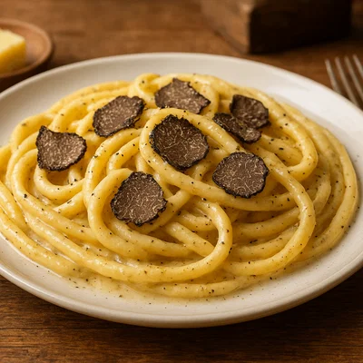 Umbricelli al tartufo nero