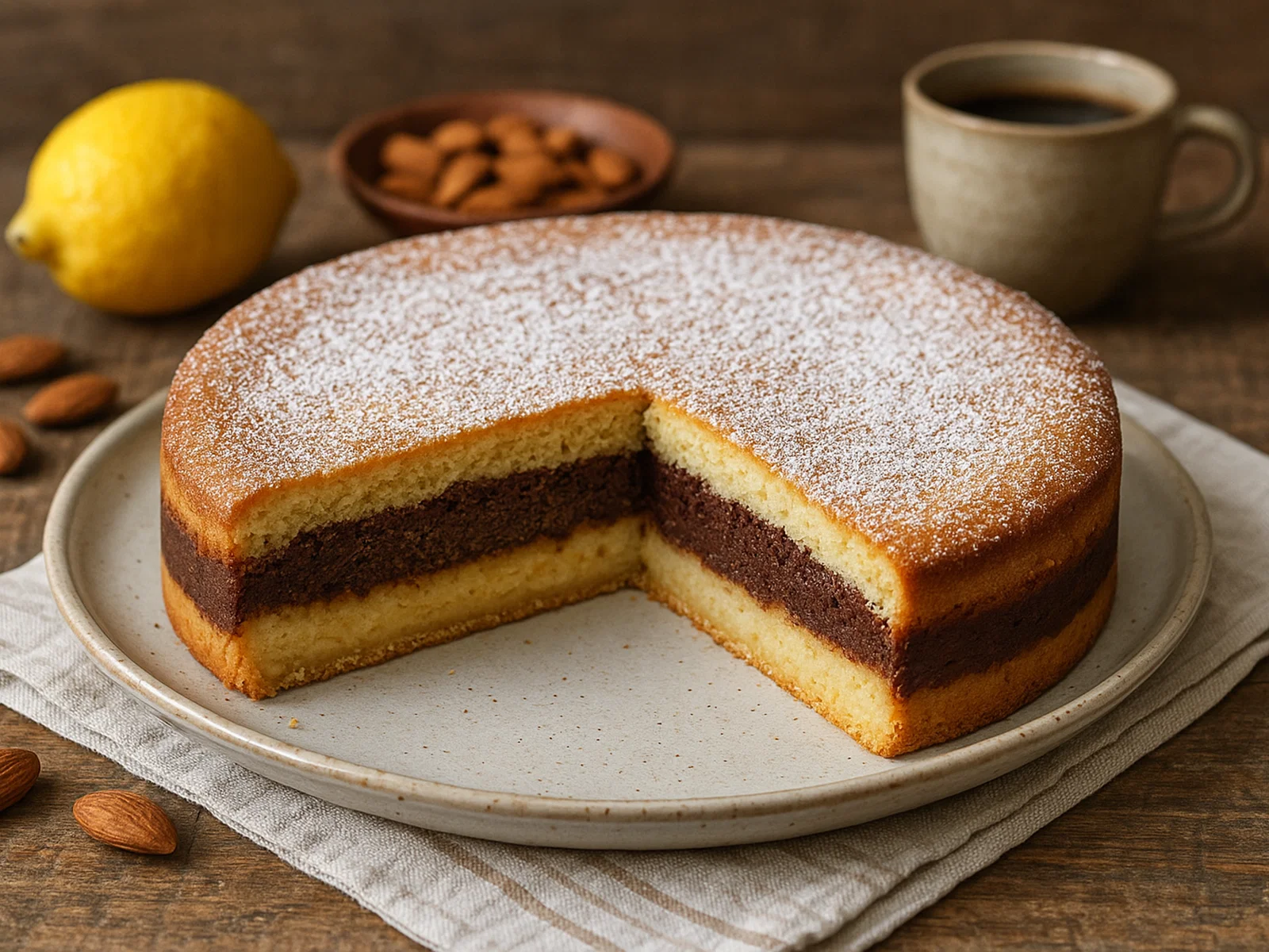 Crescionda spoletina – traditioneller Schichtkuchen aus Spoleto