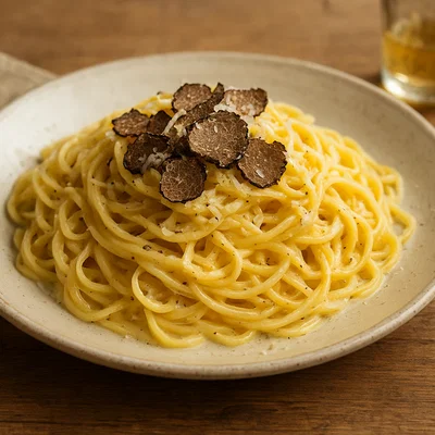 Tagliolini al Tartufo – Feine Nudeln mit Trüffel