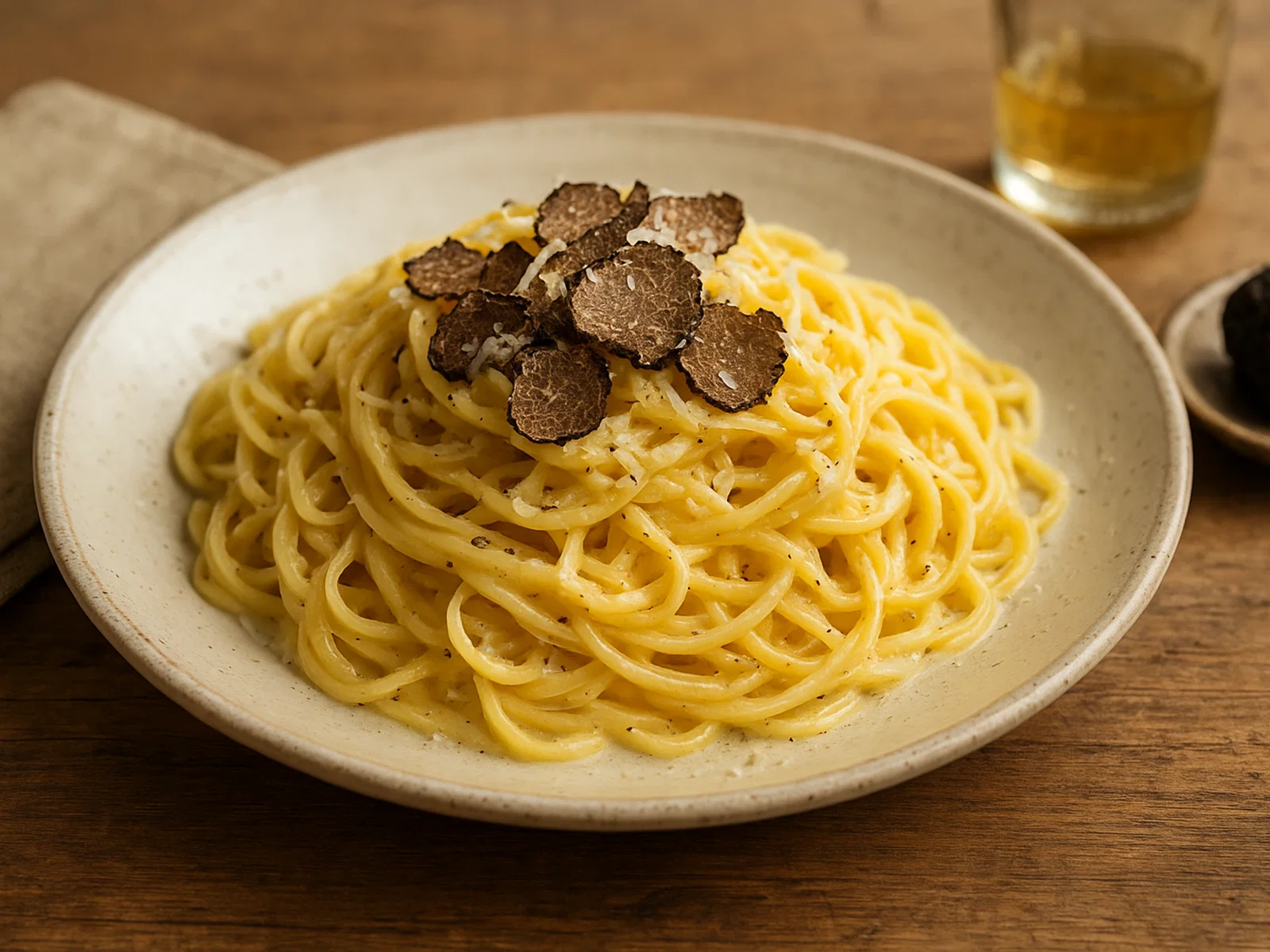 Tagliolini al Tartufo – Feine Nudeln mit Trüffel