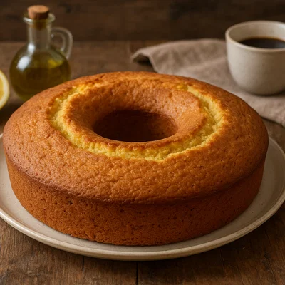 Ciambellone marchigiano – einfacher Rührkuchen-Kranz